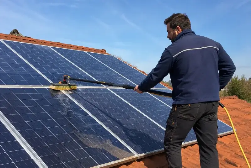 Nettoyage et entretien de panneaux solaires à Furdenheim
